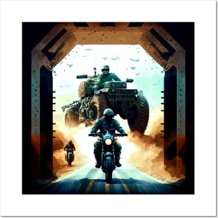 Motorcycle Posters and Art